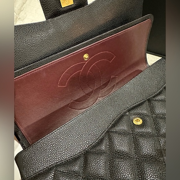 Chanel jumbo Classic Flap shoulder bag - Picture 6 of 14